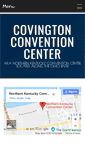 Mobile Screenshot of covingtonconventioncenter.com